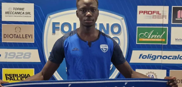 Ibrahima Dieng prosegue la sua avventura al Foligno Calcio
